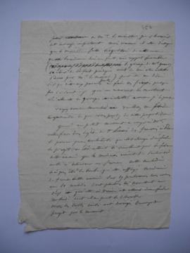 lettre de Jean-Victor Schnetz au comte Duchatel, ministre de l’Intérieur, fol. 452-452bis