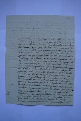 lettre de Desmarais à Lethière, fol. 240-241