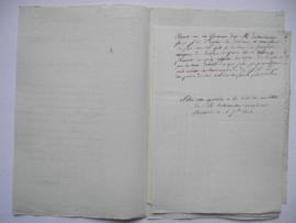 apostilla en faveur de Meulemeester, de Lethière au ministre de l’Intérieur, fol. 227
