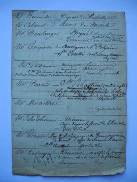 notes sur l’envoi de 1850, de l’Académie de France à Rome à l’Institut de France, fol. 50-51