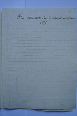 « Livres manquants dans les armoires au 1er Janvier », [pages blanches], fol. 3-4