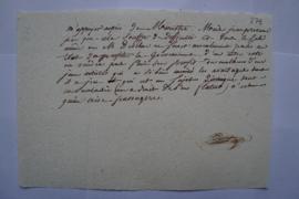 note concernant Jean Baptiste Dédéban de Lethière, fol. 274