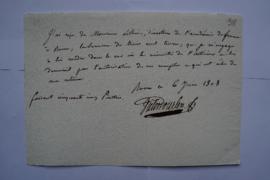 quittances pour la retenue de Victor-Charles-Paul Dourlen, de Dourlen à Lethière, fol. 98-99