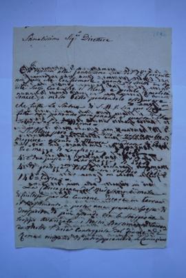 lettre de Grandi, marbrier, à Lethière, fol. 259-259quater