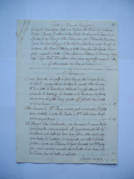 deux cahiers de comptes pour les travaux d’octobre jusqu’à décembre 1845, de Vincenzo Angeletti, ...