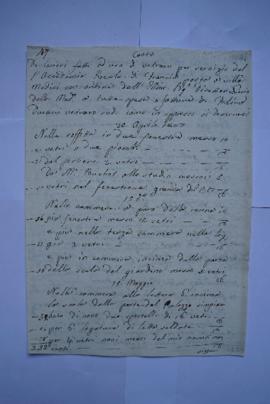 cahier des comptes et quittance pour les travaux du mois d’avril au mois de mai 1827, du vitrier ...