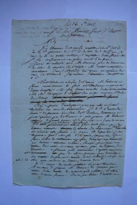 lettre de Lethière au ministre de l’Intérieur, fol. 206-207