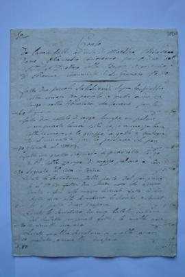 cahier de comptes et quittance pour les travaux de janvier au 28 mai 1830, du serrurier François ...