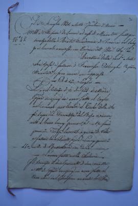 cahier de comptes et quittance pour les travaux de juillet à septembre 1831 du maître-maçon Franc...