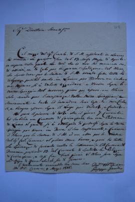lettre de Grandi, marbrier à Lethière, fol. 218-219