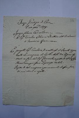 lettre demandant le décret relatif à l’enlèvement des scellés apposés aux trois caisses dans lesq...