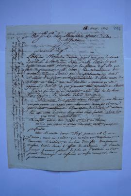 lettre de Lethière au ministre de l’Intérieur, fol. 216-217