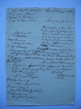 notes de l’envoi de 1848, de l’Académie de France à Rome à l’Institut de France, fol. 44-47