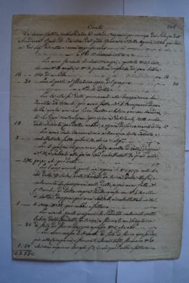 cahier des comptes et quittance pour les travaux du mois de septembre 1825, de l’étameur et vitri...