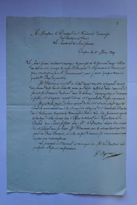 lettre recommandant Pizzamano et demandant de l’accueillir pour la période de 18 mois, d’Agrati, ...