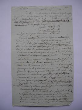 lettre de Jean-Victor Schnetz au comte Duchatel, ministre de l’Intérieur, fol. 494