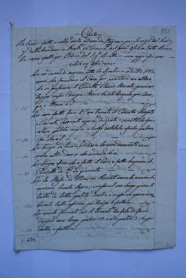 cahier des comptes et quittance pour les travaux de novembre à décembre 1825, de l’étameur et vit...