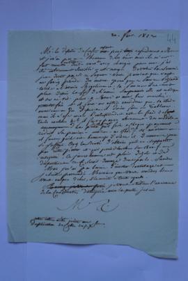 lettre de Lethière, fol. 44