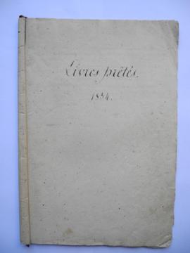 « Livres prêtés. 1834 »