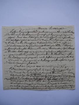 lettre de Jean-Victor Schnetz au comte Duchatel, ministre de l’Intérieur, fol. 489
