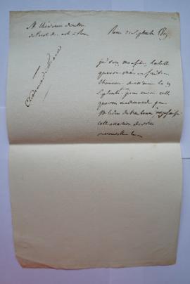 réponse à la lettre du 18 septembre informant, à Charles Thévenin, fol. 130