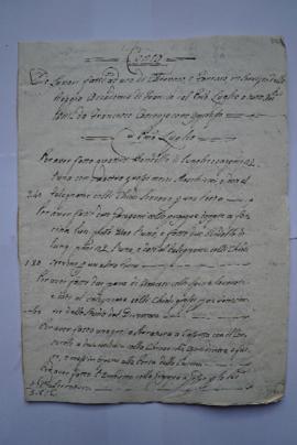 cahier de comptes et quittance pour les travaux de juillet 1821 à juillet 1822, du serrurier Fran...