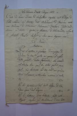 cahier de comptes et quittance pour les travaux du mois de janvier au juin 1817, des tailleurs de...