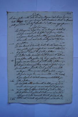cahier des comptes et quittance pour les travaux de janvier à juin 1825, de l’étameur et vitrier ...