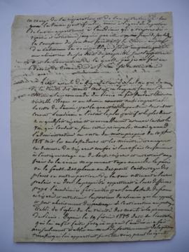 lettre de Jean-Victor Schnetz au comte Duchatel, ministre de l’Intérieur, fol. 496