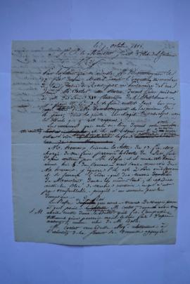 lettre de Lethière au ministre de l’Intérieur, fol. 224-224bis