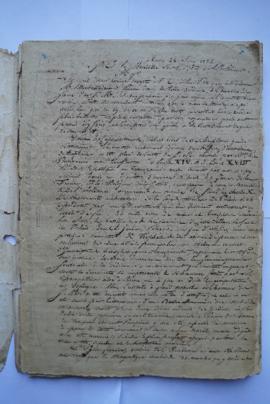 copie de lettres depuis le 24 Juin 1825, jusqu’au 19 janvier 1827, fol. 88-102