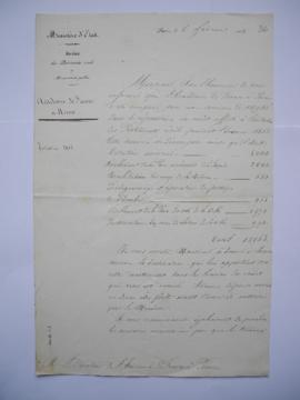 lettre sur l’entretien 1855