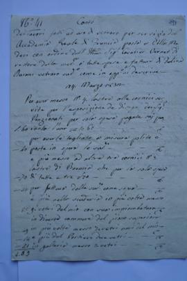cahier de comptes et quittance pour les travaux du 24 mars et 25 mai 1832, du vitrier, Felice Dur...