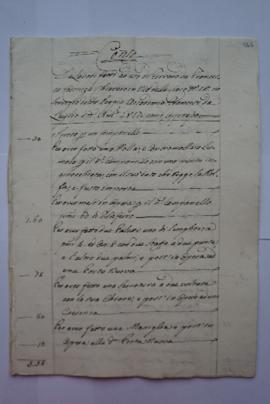 cahier de comptes et quittance pour les travaux du mois de juillet au décembre 1817, du serrurier...