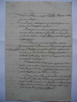 Notice historique sur la Villa Médicis, fol. 40-40bis