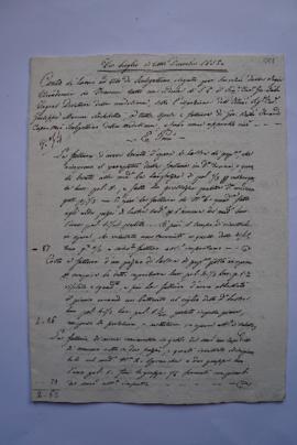 cahier des comptes et quittance pour les travaux de juillet à décembre 1838, des tailleurs de pie...