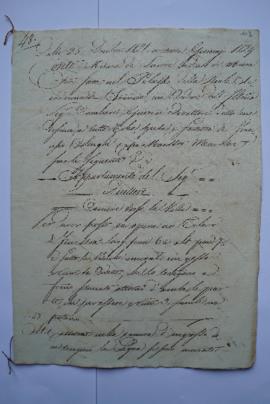 cahier de comptes et quittance pour les travaux faits du 23 décembre 1828 jusqu’à janvier 1829, d...