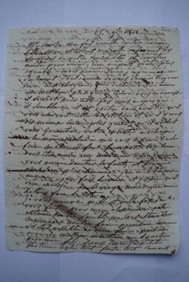 lettre d’amitié de Lethière à Devaines, directeur général de la Régie impériale des sels et tabac...