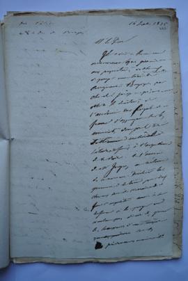 lettre au duc de Broglie, fol. 462-466