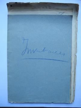 « Inventaires » : Inventaires du mobilier chambres n° 2, 20, 21, 23 (1911). État de l’Argenterie ...