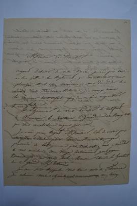 lettre envoyant le certificat au secrétaire de l’Académie des beauxarts, du graveur Achille Louis...