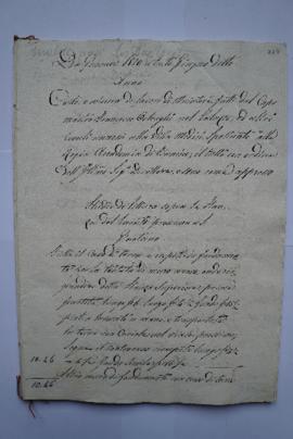 cahier de comptes et quittance pour les travaux de janvier à juin 1820, du maître- maçon Francesc...