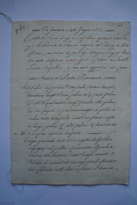 cahier des comptes et quittance pour les travaux de janvier à juin 1837, des tailleurs de pierre ...