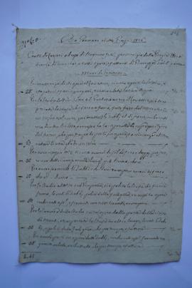 deux cahiers de comptes et quittance pour les travaux de l’étameur, Giuseppe Guidi à Ingres, fol....