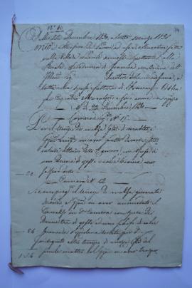 cahier de comptes et quittance pour les travaux du 22 décembre 1830 à mars 1831, du maître-maçon ...