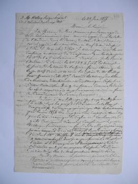 lettre informant de l’expédition des ouvrages des pensionnaires vers Paris après les avoir exposé...