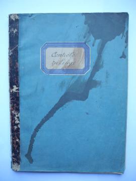 « 1928-29. Inventari delle camere dei Signori Pensionati » (cahier), contenant des feuilles volan...