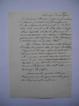 lettre de Jean-Victor Schnetz au Saint-Siège, fol. 499