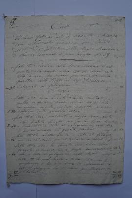 cahier de comptes et quittance pour les travaux du 1er juillet au 10 novembre 1829, du serrurier,...
