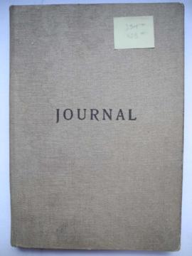 « Journal. Registre N°3 ouvert le 1er novembre 1938. Autonomie financière 1938-1940. Subvention e...